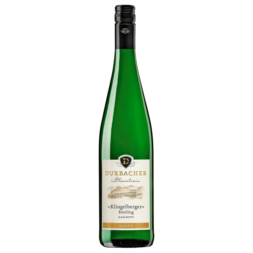 Durbacher Weißwein Klingelberger halbtrocken 0,75l